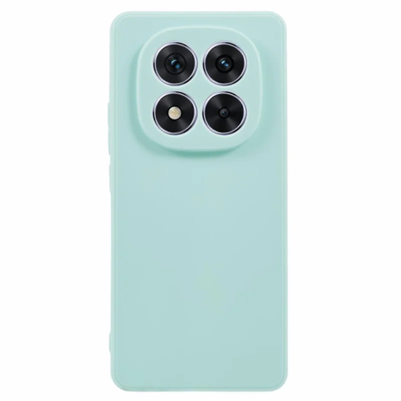Compra em Atacado para Xiaomi Redmi Note 14 Pro 5G / Poco X7 5G Capa com Recortes Precisos e Borda Reta em TPU - Azul Bebê