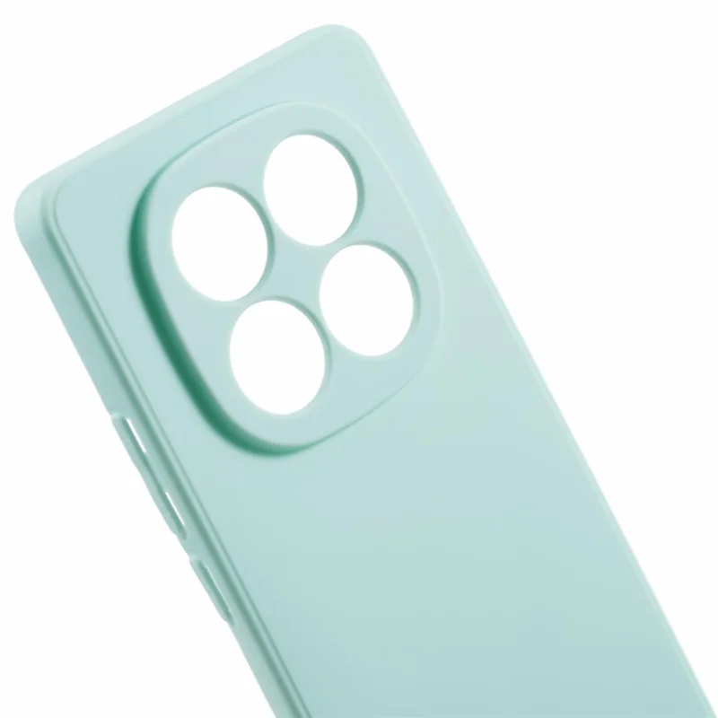 Compra em Atacado para Xiaomi Redmi Note 14 Pro 5G / Poco X7 5G Capa com Recortes Precisos e Borda Reta em TPU - Azul Bebê