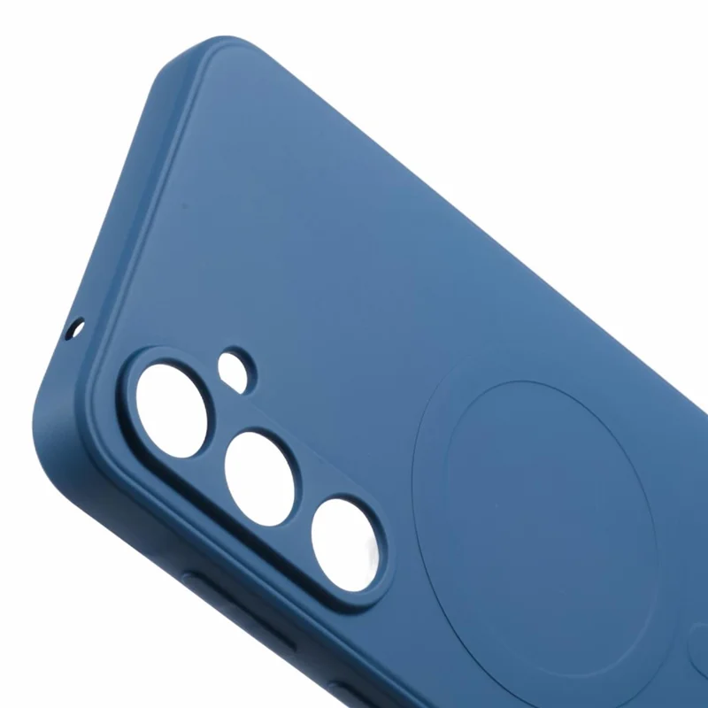 For Samsung Galaxy A56 5G Magnetic Case Shockproof TPU Phone Cover - Sapphire