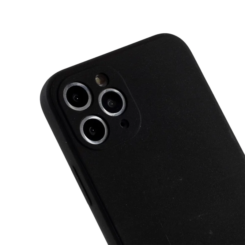Bulk Purchasing For iPhone 11 Pro Max Case Precise Cutouts Straight Edge TPU Phone Cover - Black