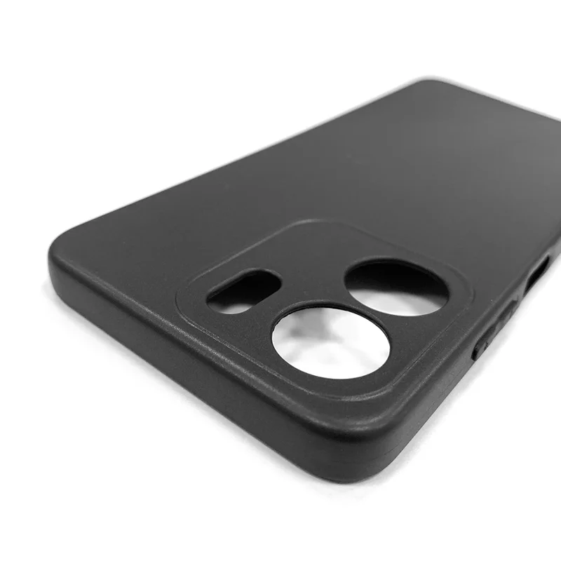Großeinkauf 25 Stück Oppo A5x 4G / 5G Hülle 1,2mm TPU Matt Handyhülle - Schwarz