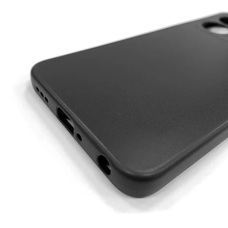 Großeinkauf 25 Stück Oppo A5x 4G / 5G Hülle 1,2mm TPU Matt Handyhülle - Schwarz