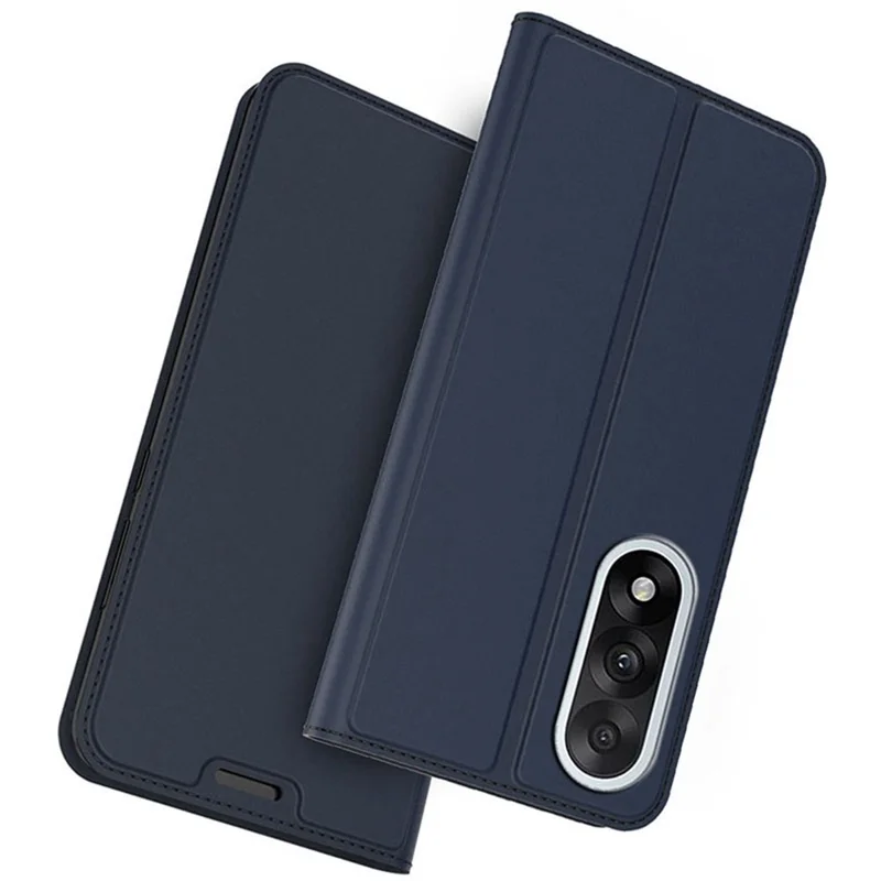 Étui OnePlus Ace 5 Ultra 5G en cuir PU avec support et porte-cartes - Bleu