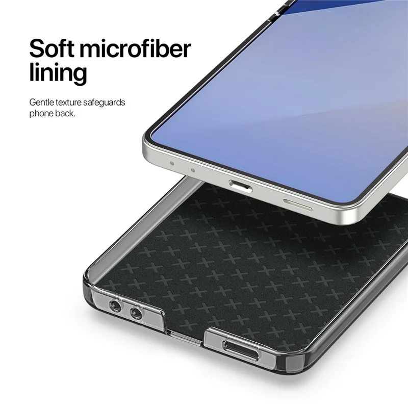 DUX DUCIS STEX Serie per Samsung Galaxy Z Flip7 5G Cover con Motivo a Stelle in Pelle PU + PC per Smartphone
