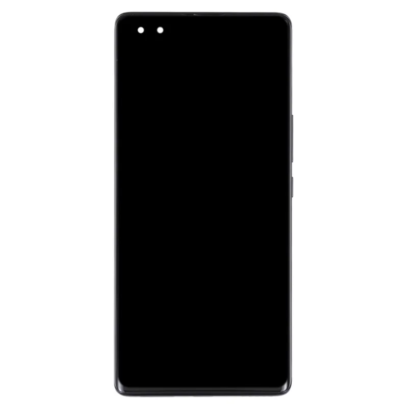 For Honor 50 Pro RNA-AN00 OEM-Qualitätsstufe S OLED-Bildschirm und Digitizer-Einheit + Rahmen (Ohne Logo) - Schwarz