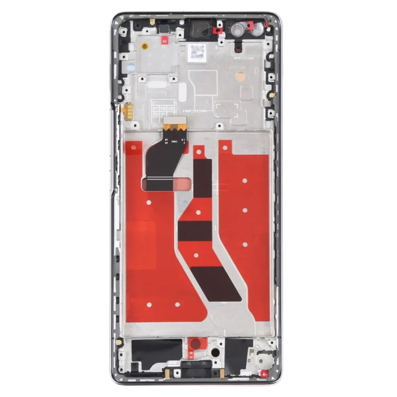 For Honor 50 Pro RNA-AN00 OEM Grade S OLED Screen and Digitizer Assembly + Frame (Without Logo) - Silver