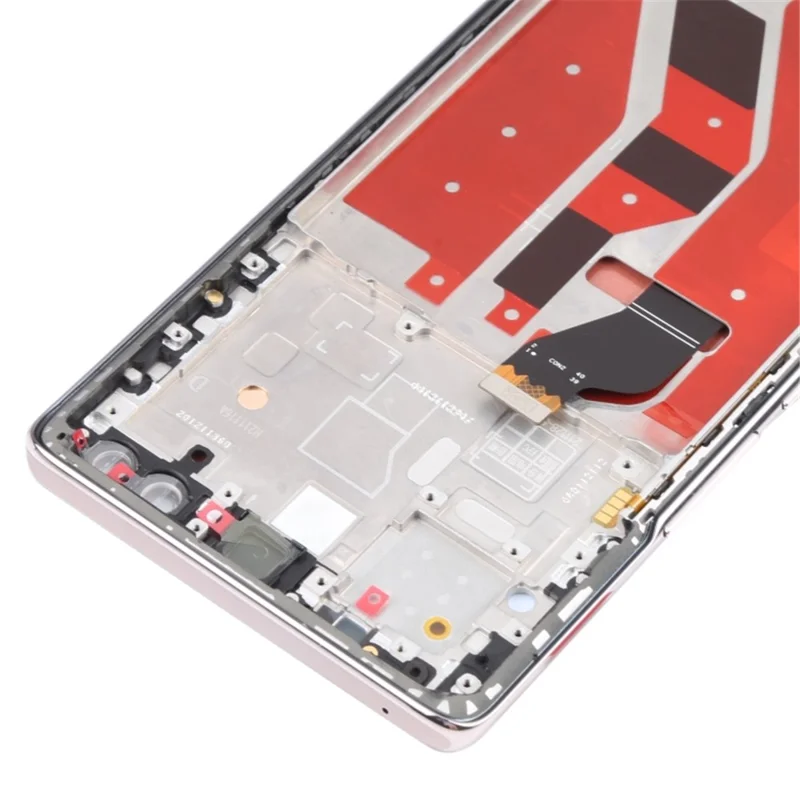 For Honor 50 Pro RNA-AN00 OEM Grade S OLED Screen and Digitizer Assembly + Frame (Without Logo) - Silver