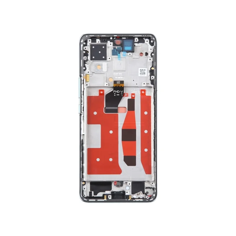 Conjunto de Tela OLED e Digitalizador de Grau OEM para Honor 60 Pro TNA-AN00 + Moldura (Sem Logo) - Verde