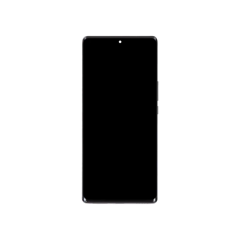 For Honor 60 SE GIA-AN00 Assemblaggio Schermo OLED di Grado OEM e Digitalizzatore + Cornice (Senza Logo) - Nero