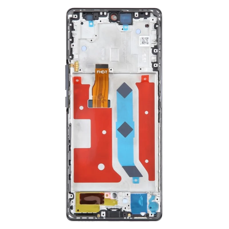 For Honor 60 SE GIA-AN00 Assemblaggio Schermo OLED di Grado OEM e Digitalizzatore + Cornice (Senza Logo) - Nero