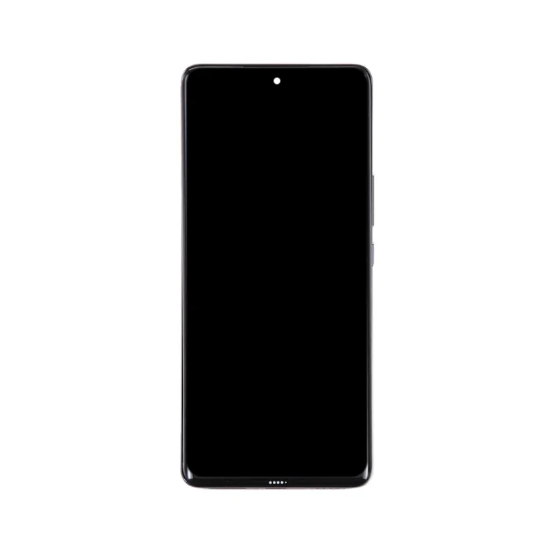 For Honor 70 Pro 5G SDY-AN00 OEM-Qualitätsstufe S OLED-Bildschirm und Digitizer-Einheit + Rahmen (Ohne Logo) - Schwarz
