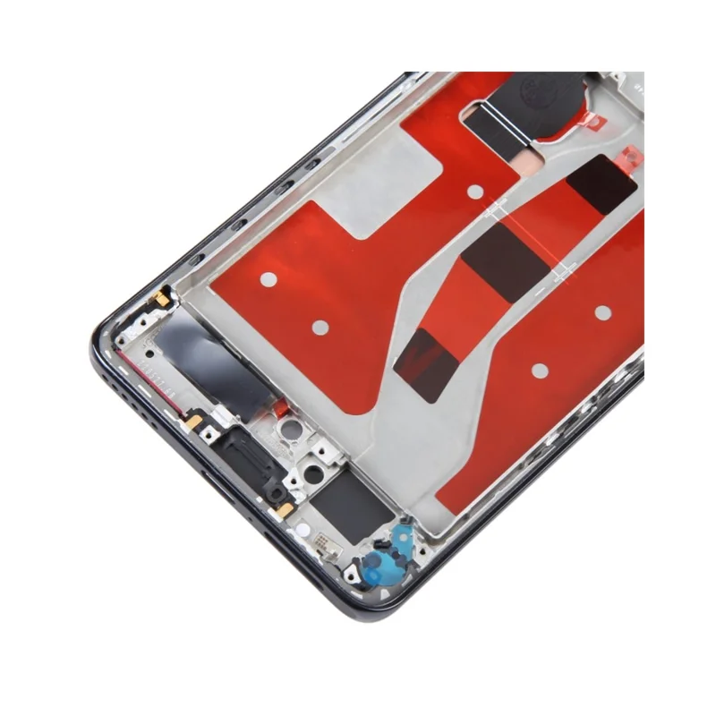 For Honor 70 Pro 5G SDY-AN00 OEM-Qualitätsstufe S OLED-Bildschirm und Digitizer-Einheit + Rahmen (Ohne Logo) - Schwarz
