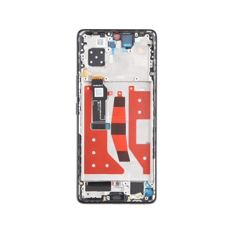 For Honor 80 GT 5G AGT-AN00 OEM Klasse S AMOLED-Bildschirm und Digitizer-Baugruppe + Rahmen (ohne Logo) - Schwarz