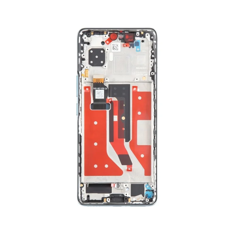 For Honor 80 Pro 5G ANP-AN00 OEM-Qualitätsstufe S OLED-Bildschirm und Digitizer-Einheit + Rahmen (Ohne Logo) - Grün