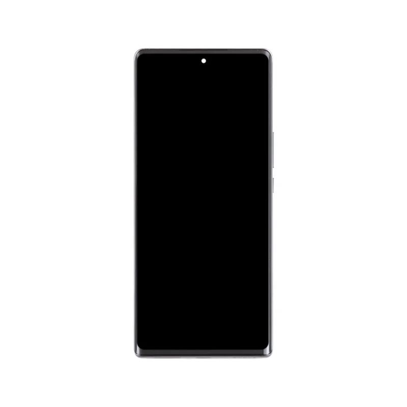 For Honor 80 SE GIA-AN8 Assemblage de l'écran OLED de qualité OEM et numériseur + Châssis (Sans logo) - Noir