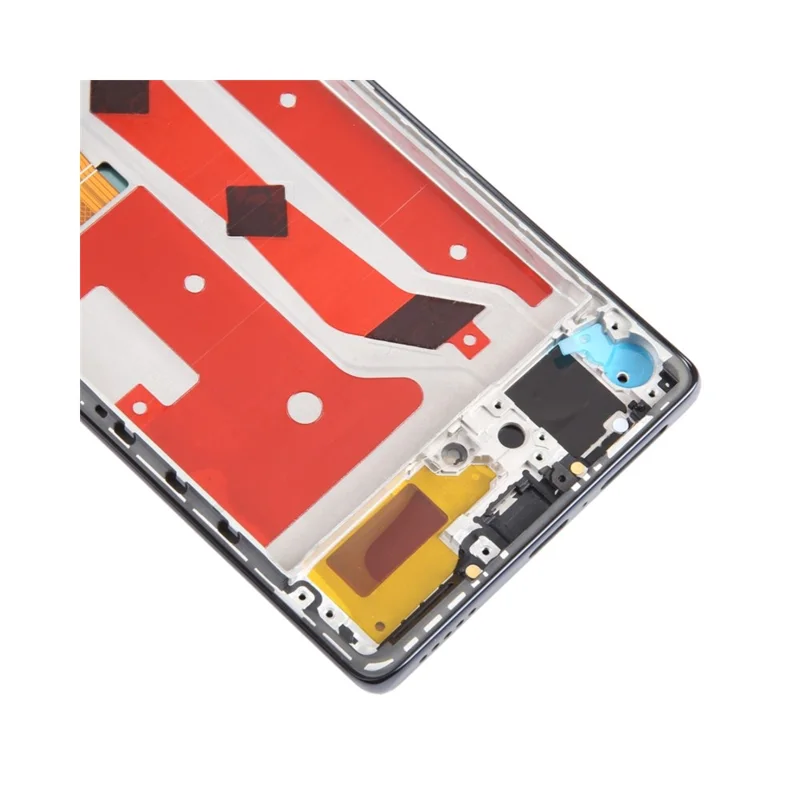 For Honor 80 SE GIA-AN8 Assemblage de l'écran OLED de qualité OEM et numériseur + Châssis (Sans logo) - Noir