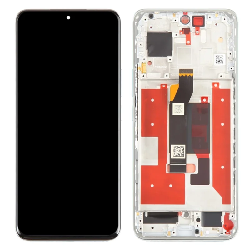 For Honor 90 REA-AN00, REA-NX9 OEM Grade S AMOLED Screen and Digitizer Assembly + Frame (Without Logo) - Green