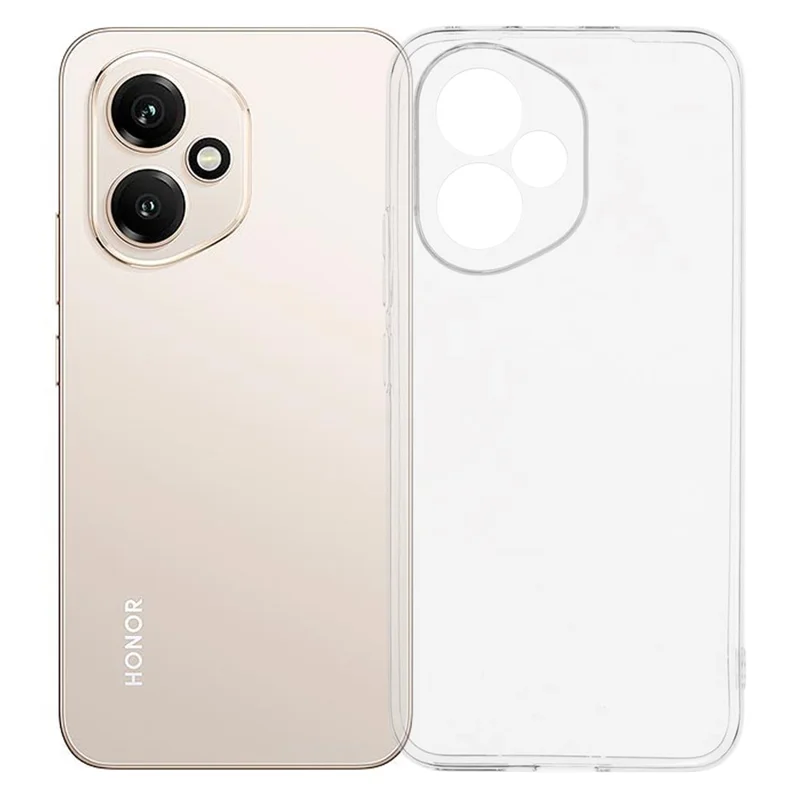 UNITHIN For Honor 400 5G (Global) Case Ultra Thin 0.7mm Clear TPU Anti Drop Phone Cover Precise Cutouts