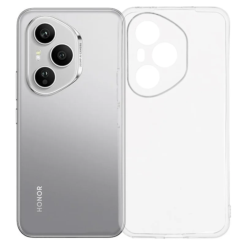 UNITHIN For Honor 400 Pro 5G (Global) Case Ultra Thin 0.7mm Clear TPU Anti Drop Phone Cover Precise Cutouts