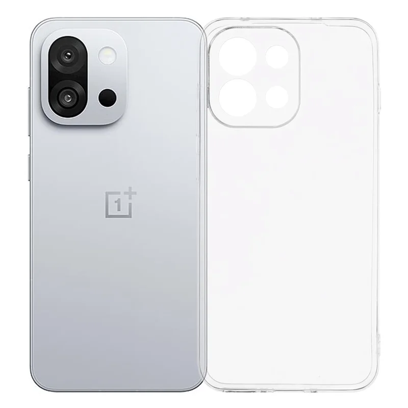UNITHIN voor OnePlus 13T 5G hoesje Ultra Dun 0,7 mm Transparant TPU Anti-val Telefoonhoesje Precieze Uitsparingen