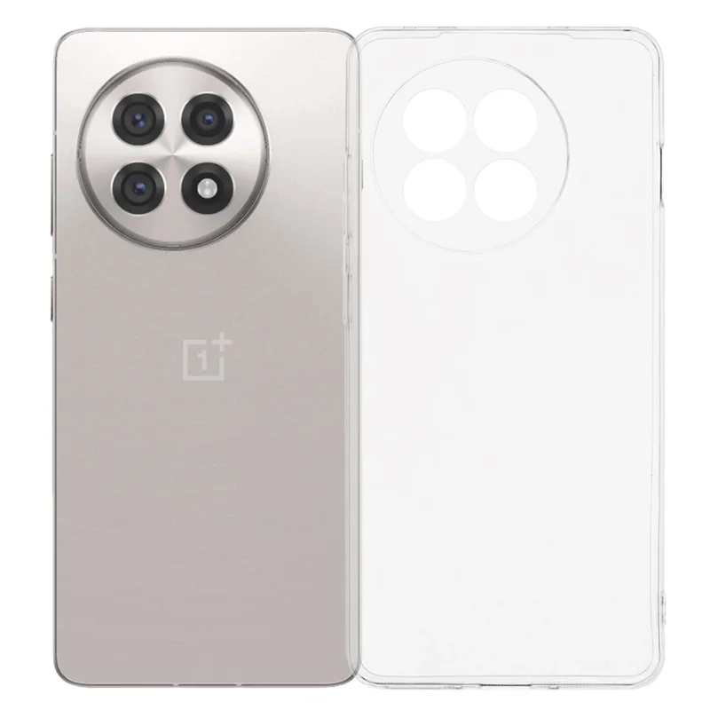 Capa UNITHIN Transparente para OnePlus 13R 5G / ACE 5 5G / 5 Pro 5G com Recortes Precisos, Ultrafina 0,7mm, Capa de TPU Anti-Queda