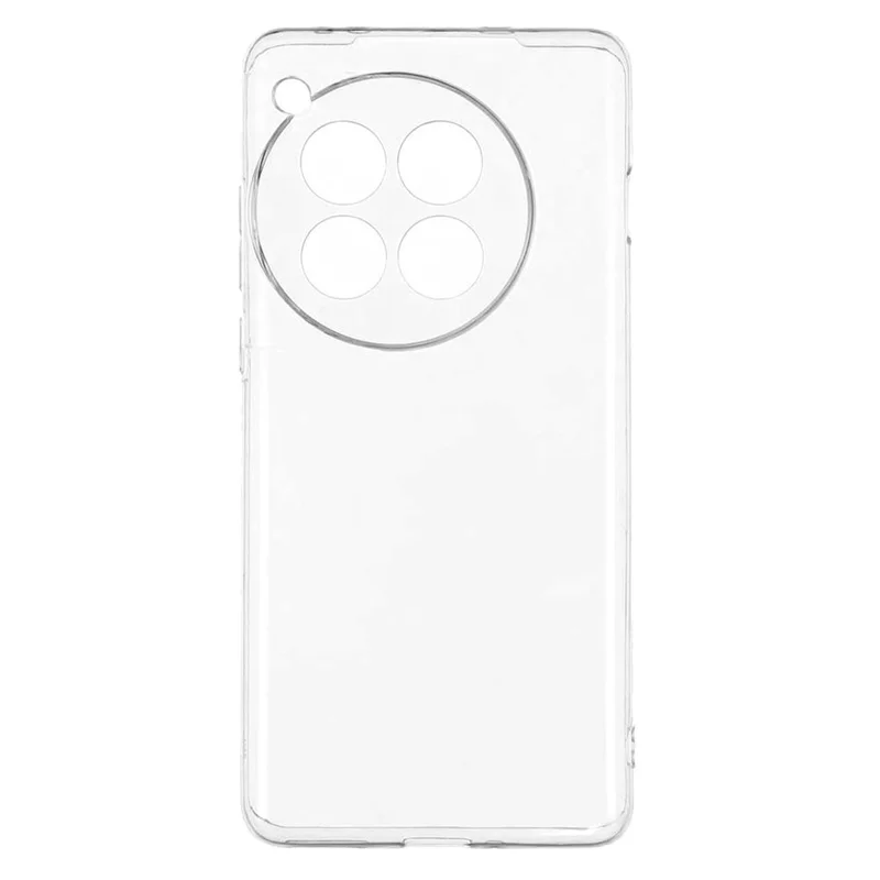 UNITHIN для OnePlus 12 5G чехол Ультра тонкий 0,7 мм прозрачный TPU противоударный чехол для телефона с точными вырезами