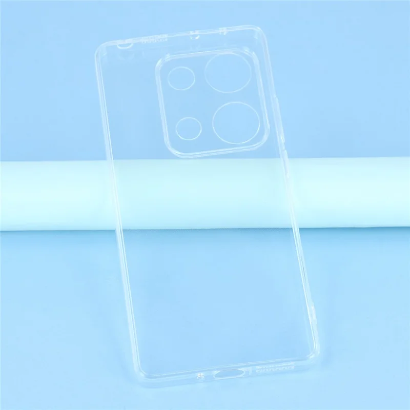 UNITHIN Para Xiaomi Redmi Note 14S 4G Capa Ultrafina 0,7mm Transparente TPU Anti-Queda Capa de Celular com Recortes Precisos