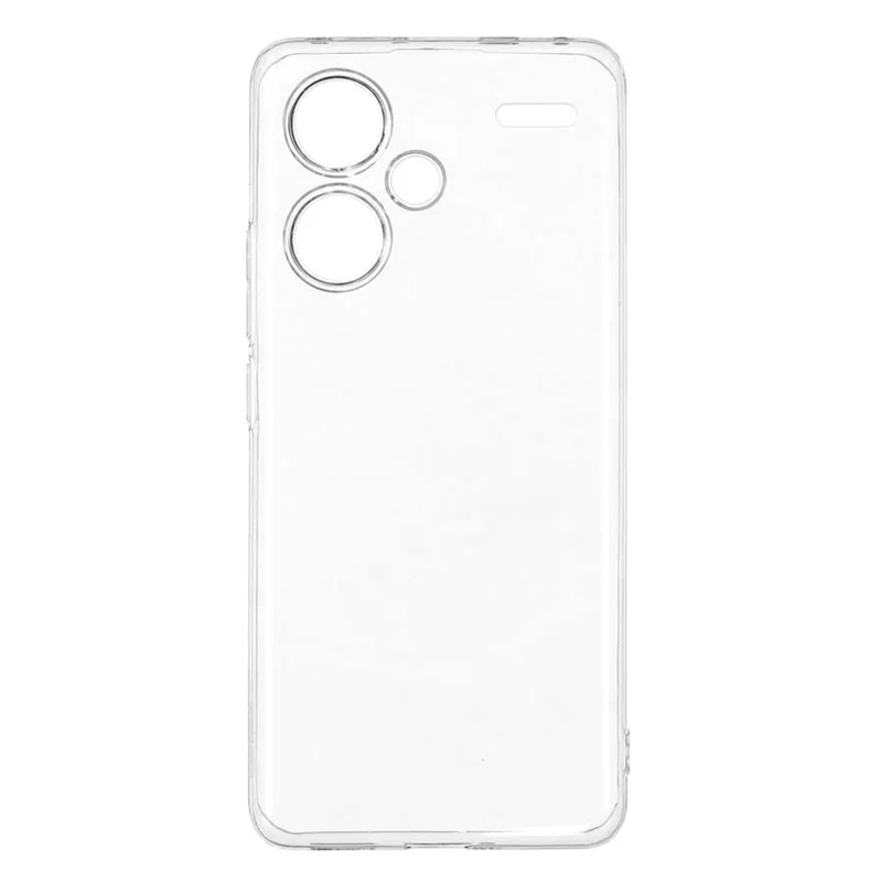 UNITHIN For Xiaomi Redmi Note 13 Pro+ 5G Case Ultra Thin 0.7mm Clear TPU Anti Drop Phone Cover Precise Cutouts
