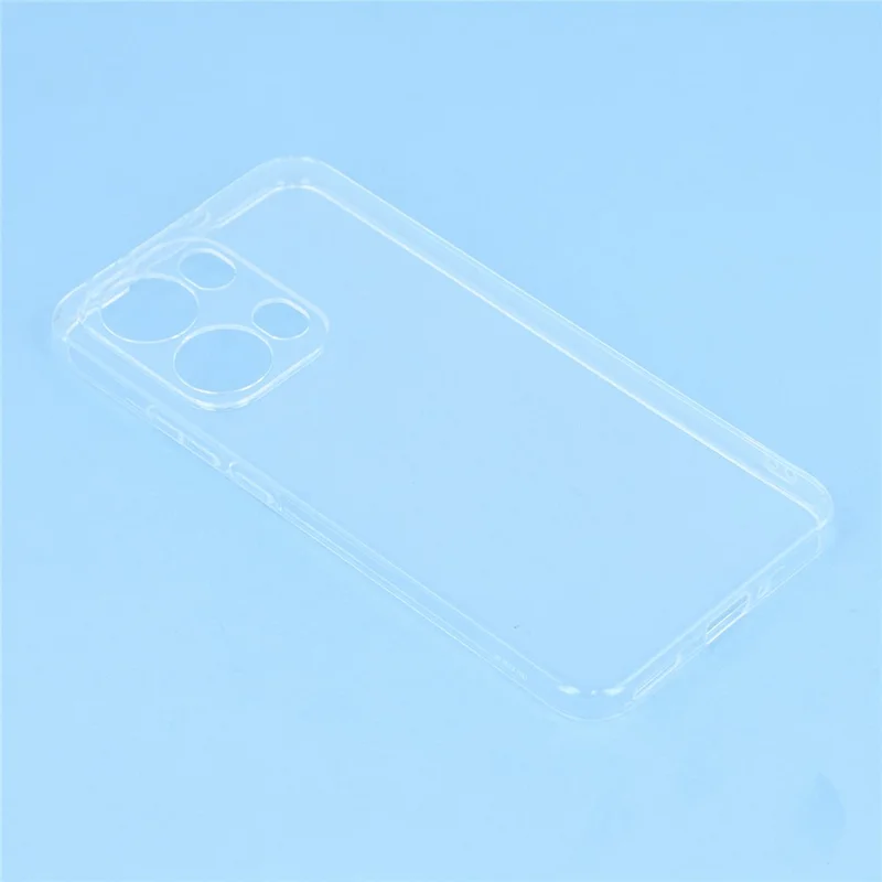 UNITHIN Per Oppo Reno13 Pro 5G Cover Ultra Sottile 0,7mm Trasparente TPU Antiurto Custodia per Cellulare con Ritagli Precisi