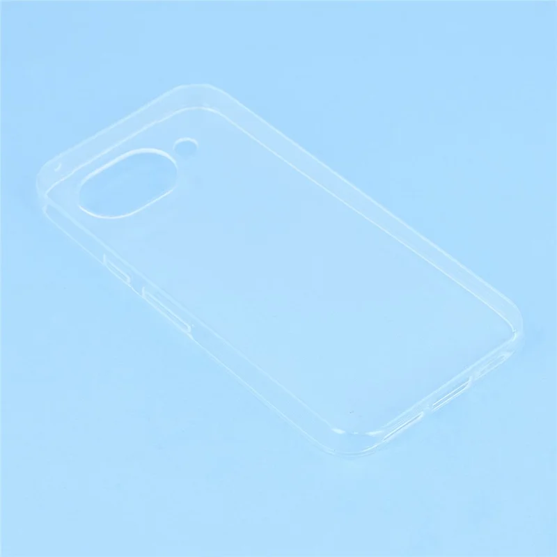 UNITHIN Per Google Pixel 9a Cover Ultra Sottile 0,7mm Trasparente TPU Antiurto Custodia per Telefono con Ritagli Precisi