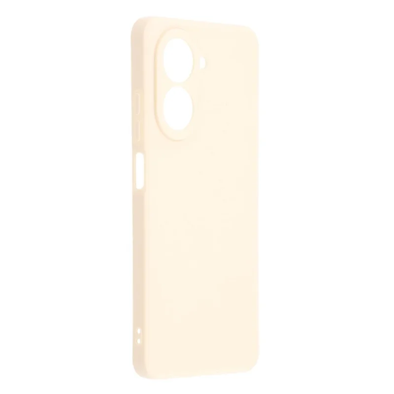 For Xiaomi Redmi A5 NFC (173.45mm) Case Precise Cutouts Straight Edge TPU Shockproof Phone Cover - White