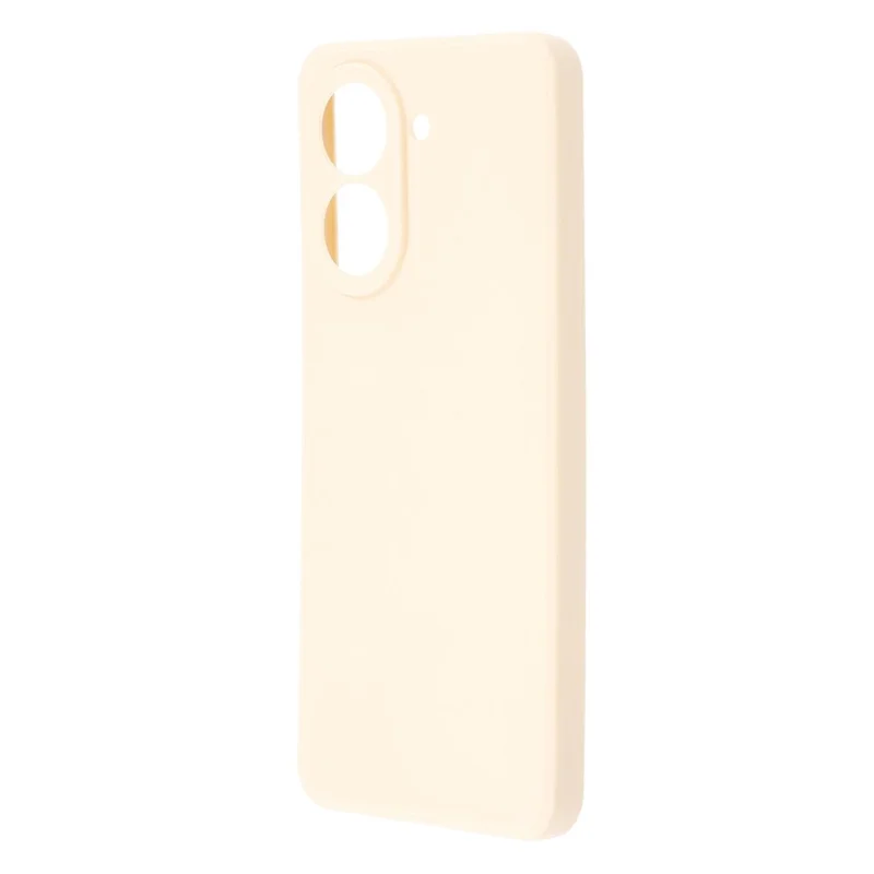 For Xiaomi Redmi A5 NFC (173.45mm) Case Precise Cutouts Straight Edge TPU Shockproof Phone Cover - White