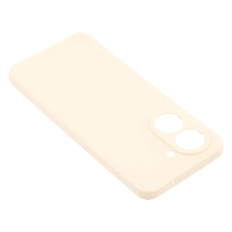 For Xiaomi Redmi A5 NFC (173.45mm) Case Precise Cutouts Straight Edge TPU Shockproof Phone Cover - White