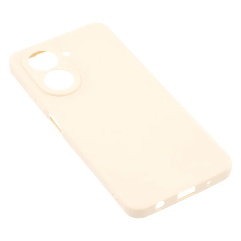 For Xiaomi Redmi A5 NFC (173.45mm) Case Precise Cutouts Straight Edge TPU Shockproof Phone Cover - White