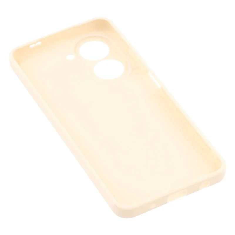 For Xiaomi Redmi A5 NFC (173.45mm) Case Precise Cutouts Straight Edge TPU Shockproof Phone Cover - White