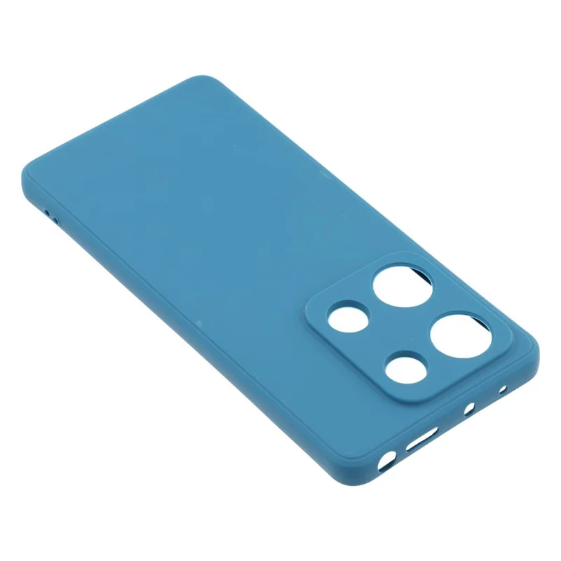 For Xiaomi Redmi Note 14S 4G Case Precise Cutouts Straight Edge TPU Shockproof Phone Cover - Sapphire