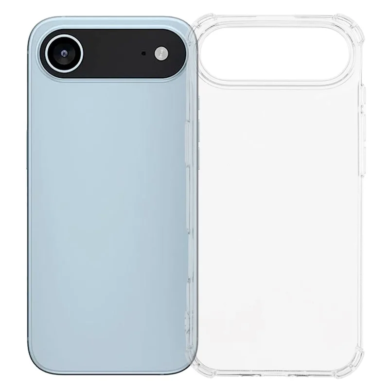 For iPhone Air Phone Case Reinforced Four Corner Anti-Drop Clear TPU Cover