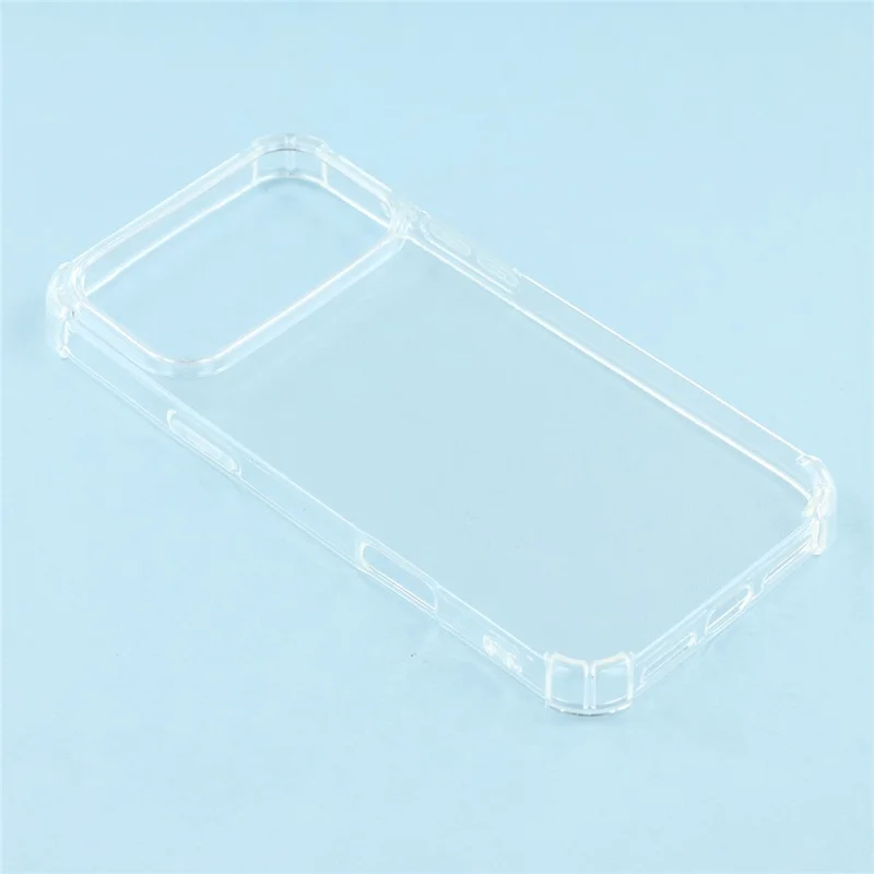 For iPhone 18 Pro / 17 Pro Phone Case Reinforced Four Corner Anti-Drop Clear TPU Cover