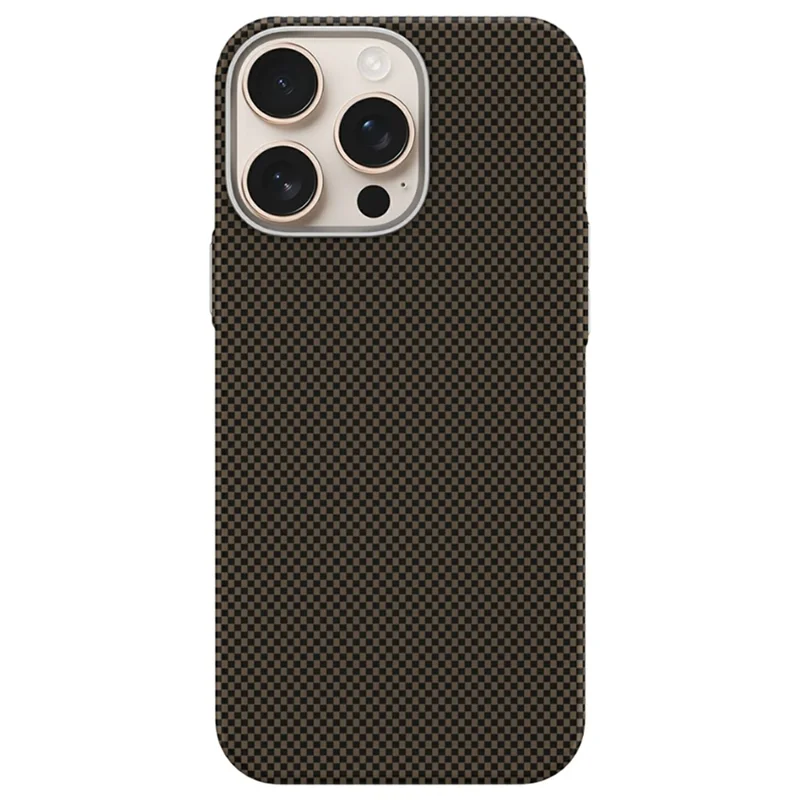 Funda GKK para iPhone 16 Pro Max Compatible con MagSafe, Ultrafina de PC y TPU - Oro