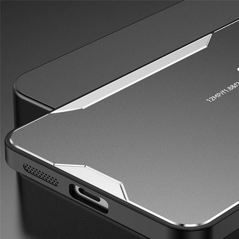 Für Xiaomi Civi 5 Pro 5G Handyhülle Aluminiumlegierung TPU PC Rückabdeckung - Gold