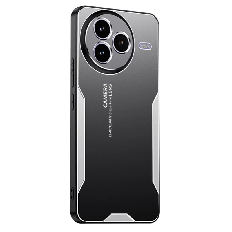 For Xiaomi Civi 5 Pro 5G Phone Case Aluminium Alloy TPU PC Back Cover - Silver