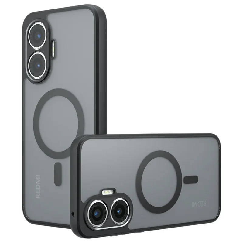 Custodia opaca per Xiaomi Redmi Turbo 4 Pro 5G / Poco F7 5G TPU + Custodia per telefono compatibile con MagSafe in PC