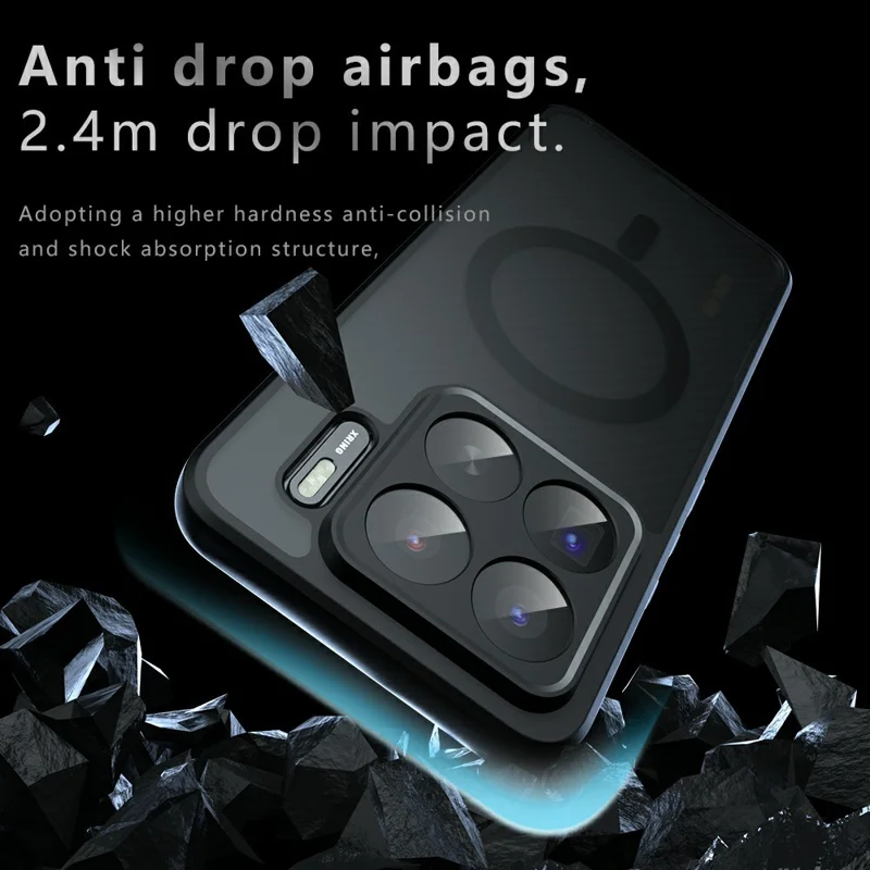 For Xiaomi 15S Pro Case Compatible with MagSafe TPU+PC Matte Phone Cover