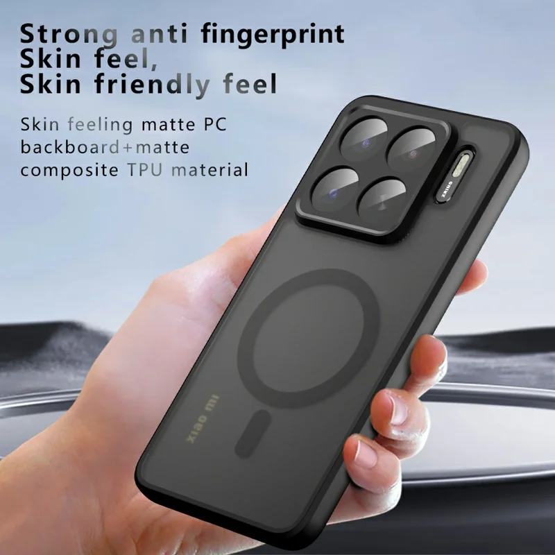 For Xiaomi 15S Pro Case Compatible with MagSafe TPU+PC Matte Phone Cover