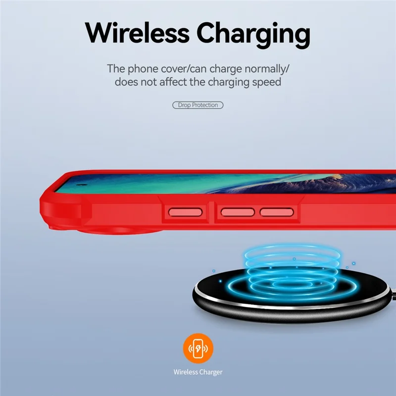 Bulk Purchasing For Google Pixel 9 Pro XL Case Anti-Drop Alloy Lens Frame PC + TPU Phone Cover - Red