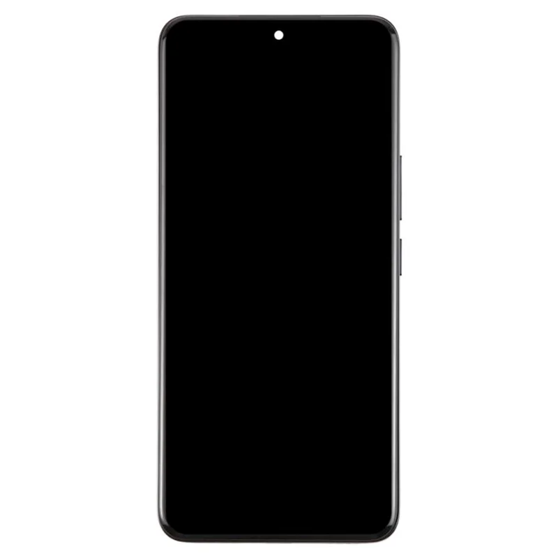 Pour l'honneur 200 5G ELI-AN00, ELI-NX9 Assemblage d'écran OLED et de numériseur OEM Grade S + Cadre (Sans logo) - Noir