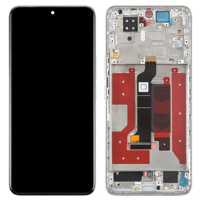 For Honor 200 5G ELI-AN00, ELI-NX9 OEM Grade S OLED Screen and Digitizer Assembly + Frame (Without Logo) - Green