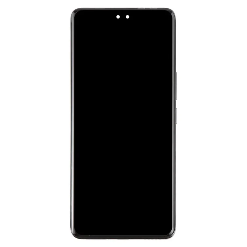 Pour Honor 200 Pro 5G ELP-AN00, ELP-NX9 Assemblage Écran OLED de Qualité OEM et Numériseur + Châssis (Sans Logo) - Noir