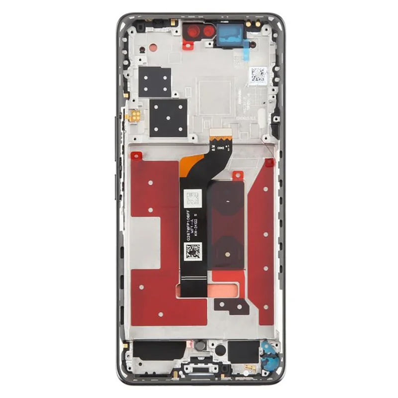 Pour Honor 200 Pro 5G ELP-AN00, ELP-NX9 Assemblage Écran OLED de Qualité OEM et Numériseur + Châssis (Sans Logo) - Noir