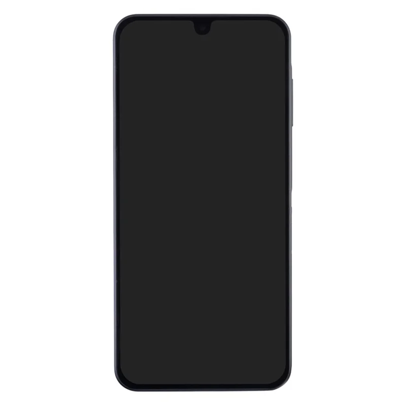 Für Samsung Galaxy A26 5G A266 OEM-Qualität S OLED-Bildschirm und Digitizer-Einheit + Rahmen (Ohne Logo) - Schwarz